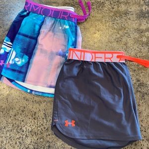 Under armor running shorts